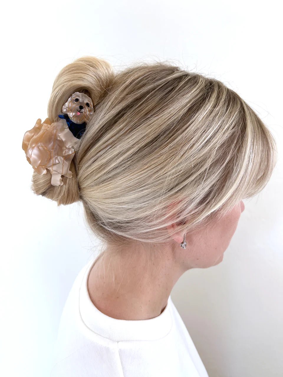 GOLDEN DOODLE CLAW CLIP - Image 2