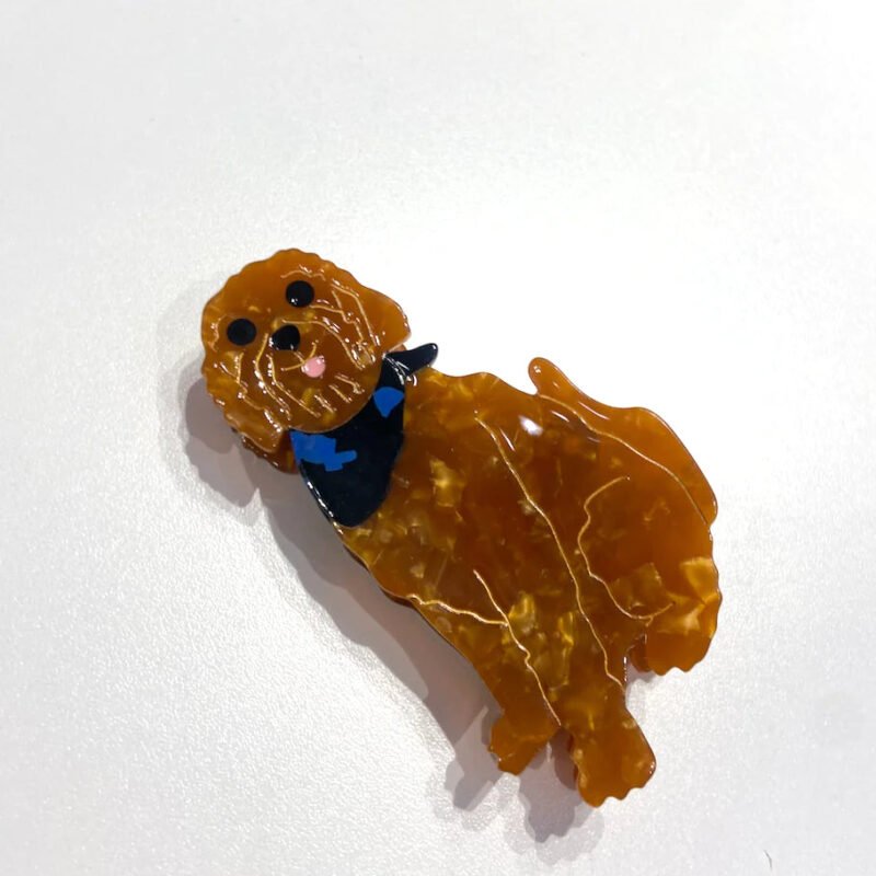 GOLDEN DOODLE CLAW CLIP