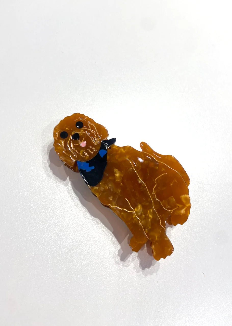 GOLDEN DOODLE CLAW CLIP