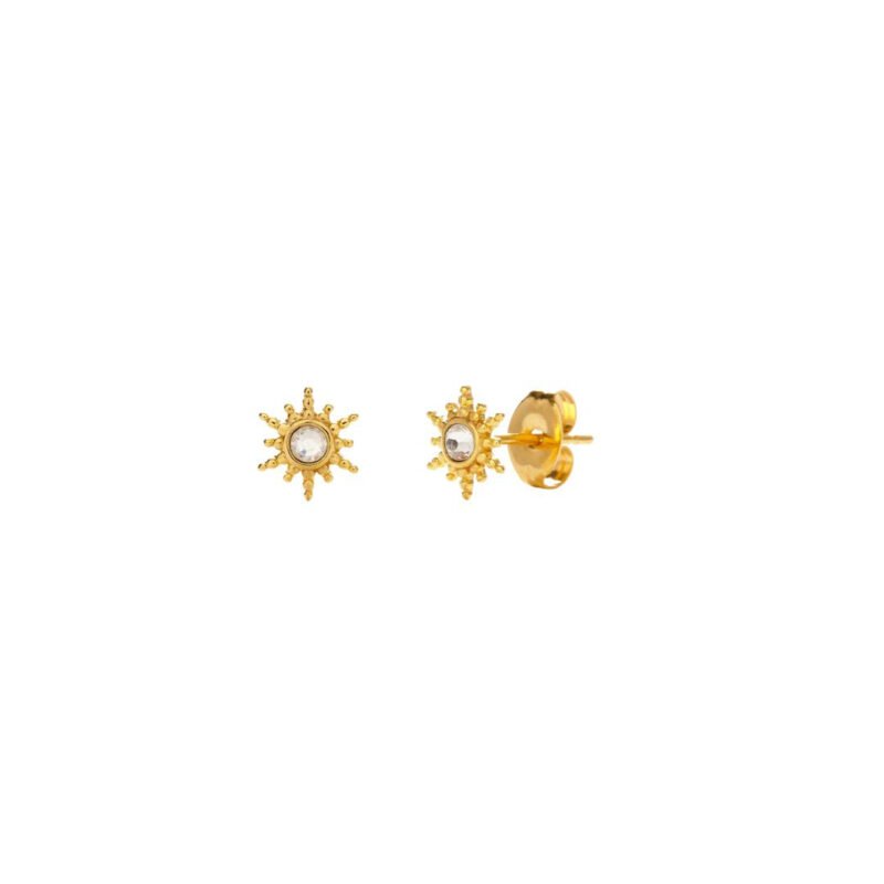 STARBURST STUD EARRING