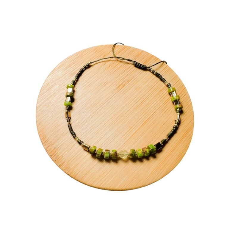 JASMINE JASPER THREAD BRACELET