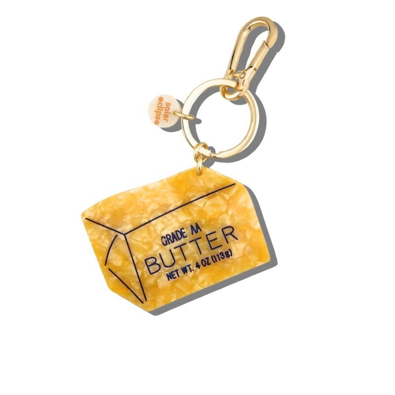 BUTTER KEYCHAIN