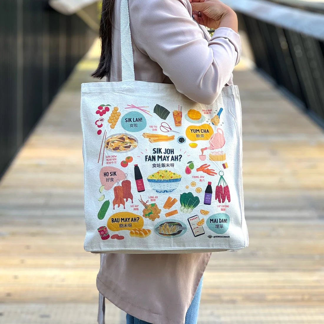 CANTONESE FOODS TOTE BAG - Image 2