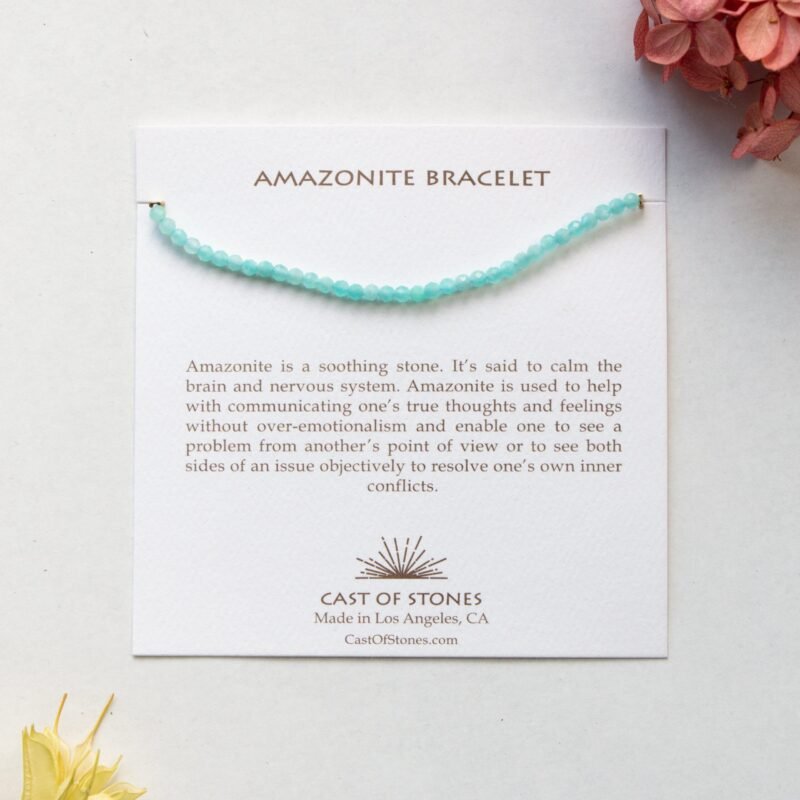 AMAZONITE BRACELET