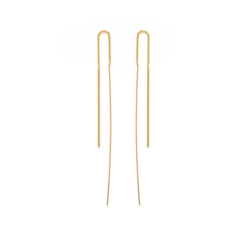 NEEDLE AND THREAD EARRINGS